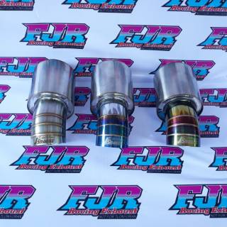  Knalpot  Mobil  JS Racing  Pendek Jazz Brio Mobilio Agya Ayla 