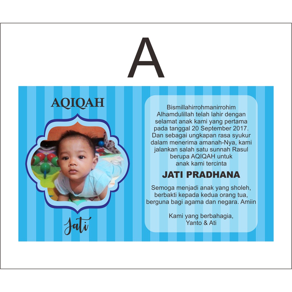 KARTU AQIQAH