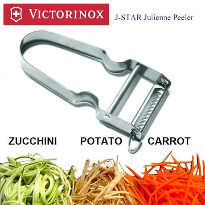 Pengupas Peeler Victorinox Kulit Kentang Apel Swiss Army Original J-St