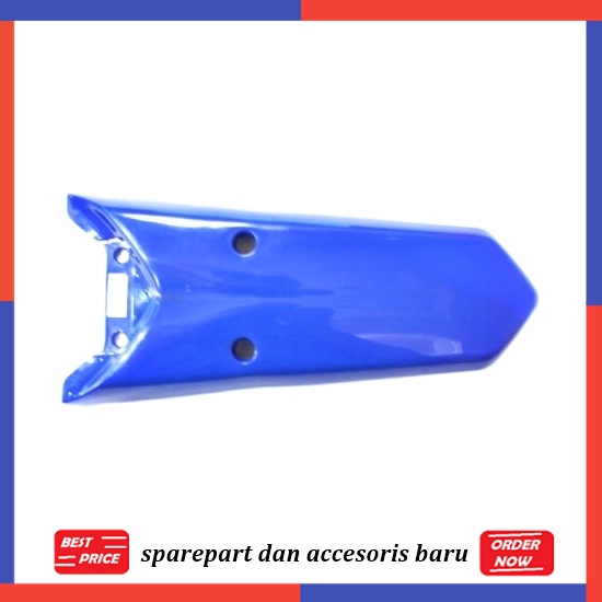 SPAKBOR BELAKANG KLX BIRU AKSESORIS BODY MOTOR RACING
