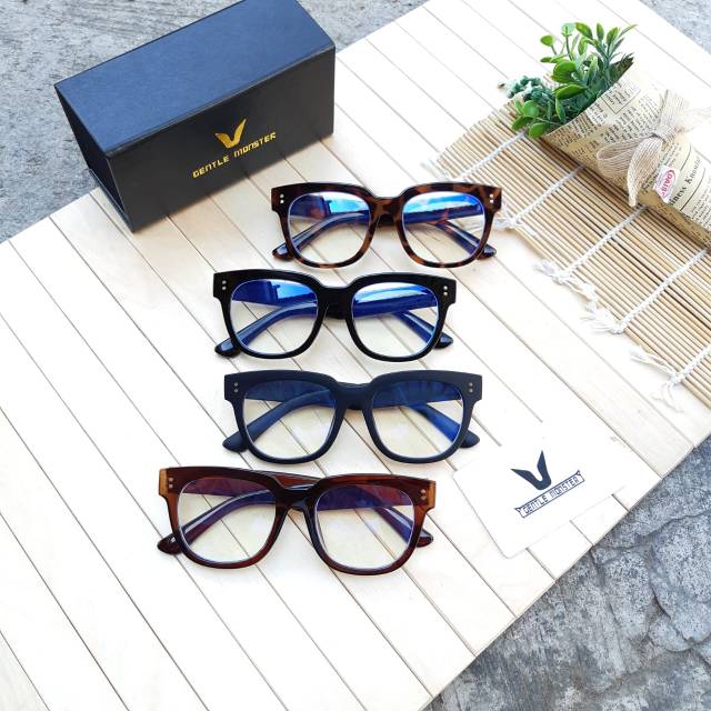 Kacamata Frame gentle monster | lensa blu-ray | fashion