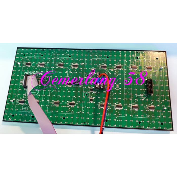 Module / Modul / Panel Led P10 Running Text Semi Outdoor Putih