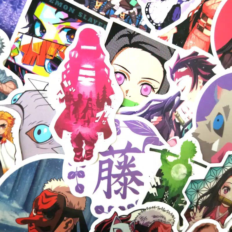 

Promo Stiker Anime Demon Slayer Bahan PVC Anti Air