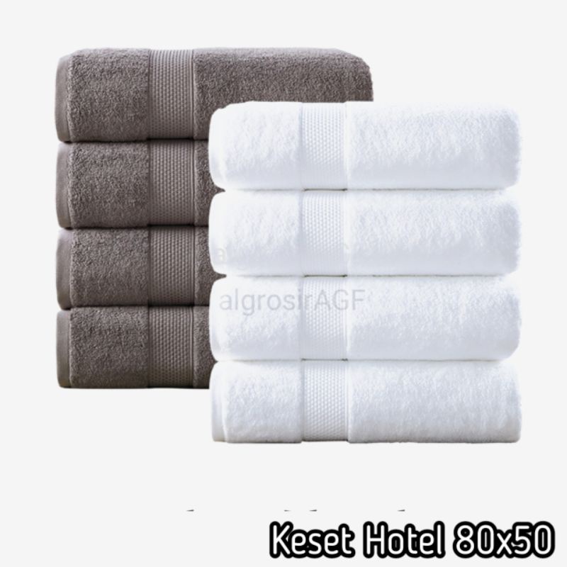 PROMO BATHMATH KESET HANDUK|KESET HOTEL 100% COTTON TERMURAH