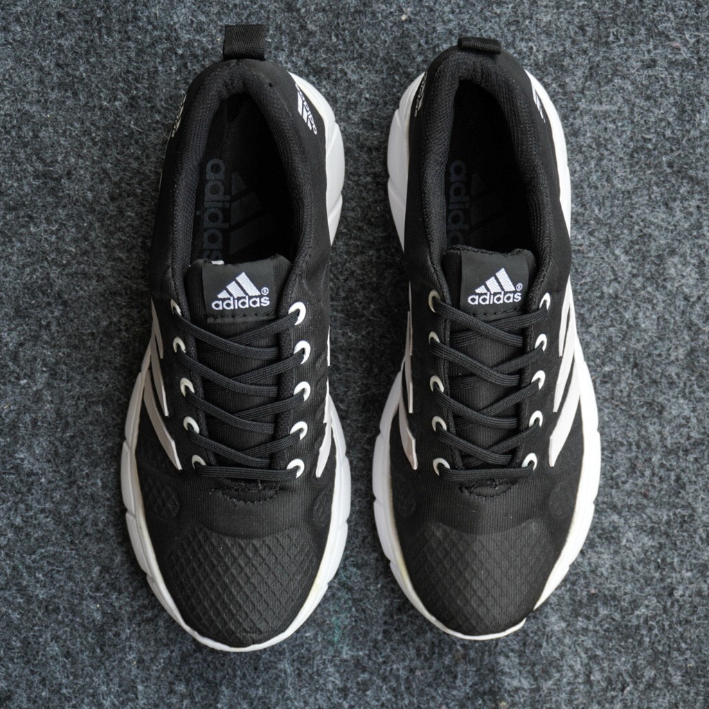 SM88 - PROMO - Sepatu Olahraga Pria Adidas Robot Hitam Sneakers Running Sport Jogging Cowok Keren