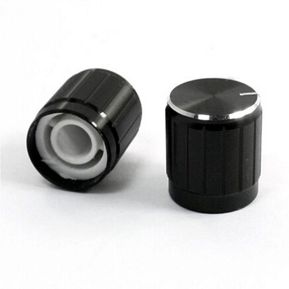 NICKOLAS1 Rotary Switch Kontrol Volume Hitam Bahan Aluminium Alloy Praktis