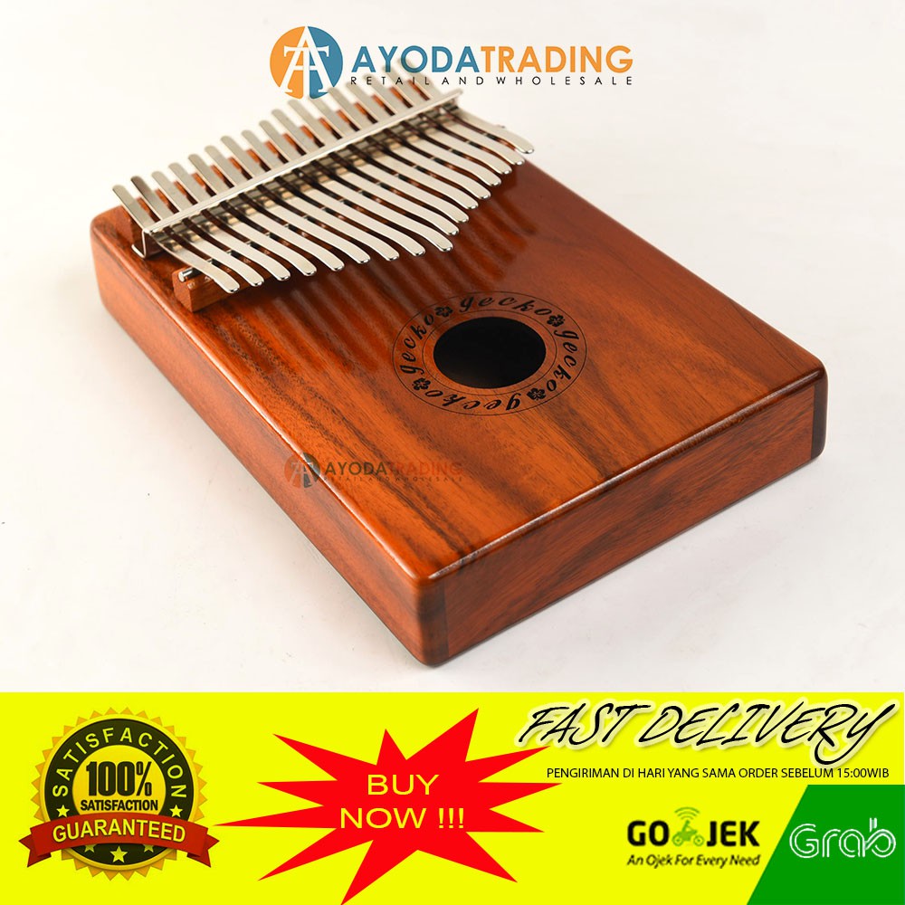 Authentic Gecko Kalimba Acaccia K17K new version