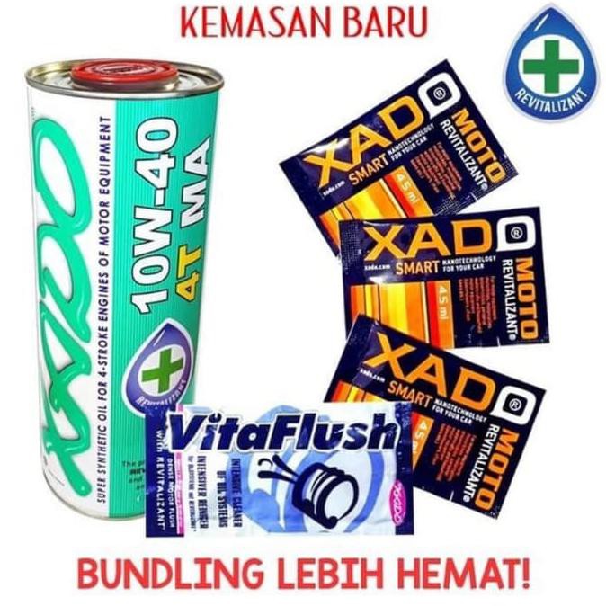 Pengiriman Cepat Paket Oli Xado 4T MA-XGR Small Engine-VitaFlush MURAH
