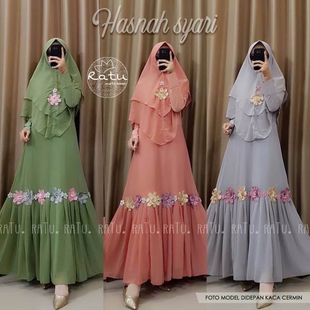 HASNAH SYARI /SYARI PESTA MEWAH/REALPICT SYARI