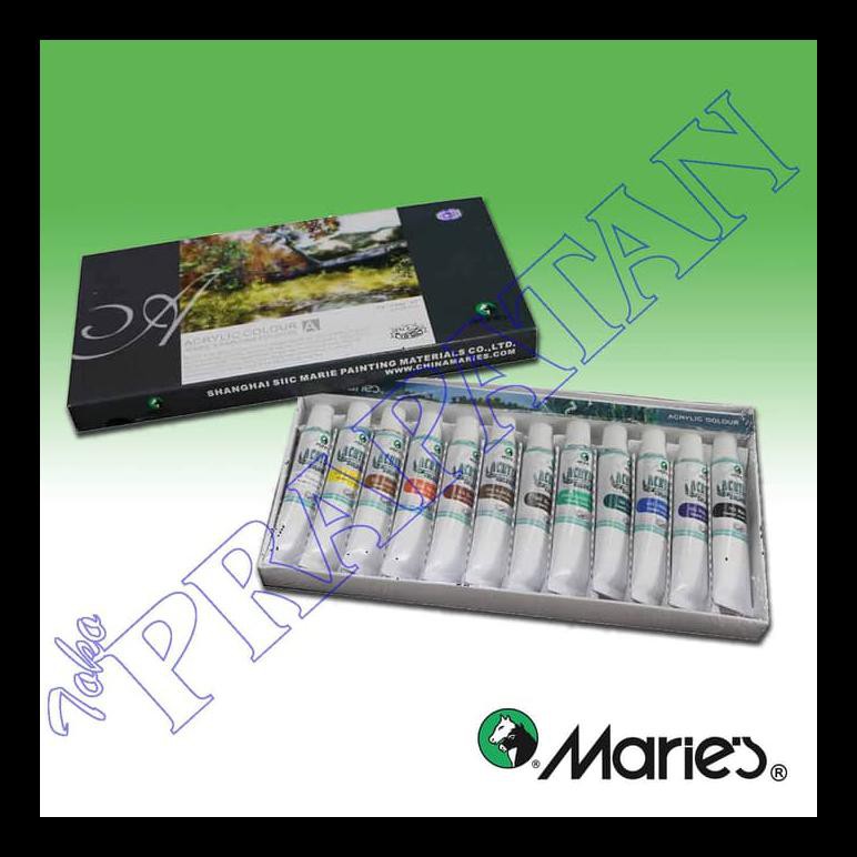

BANTING HARGA MARIES ACRYLIC COLOR / CAT AKRILIK SET 12 WARNA PERALATAN MELUKIS TERMURAH DAN TERBARU