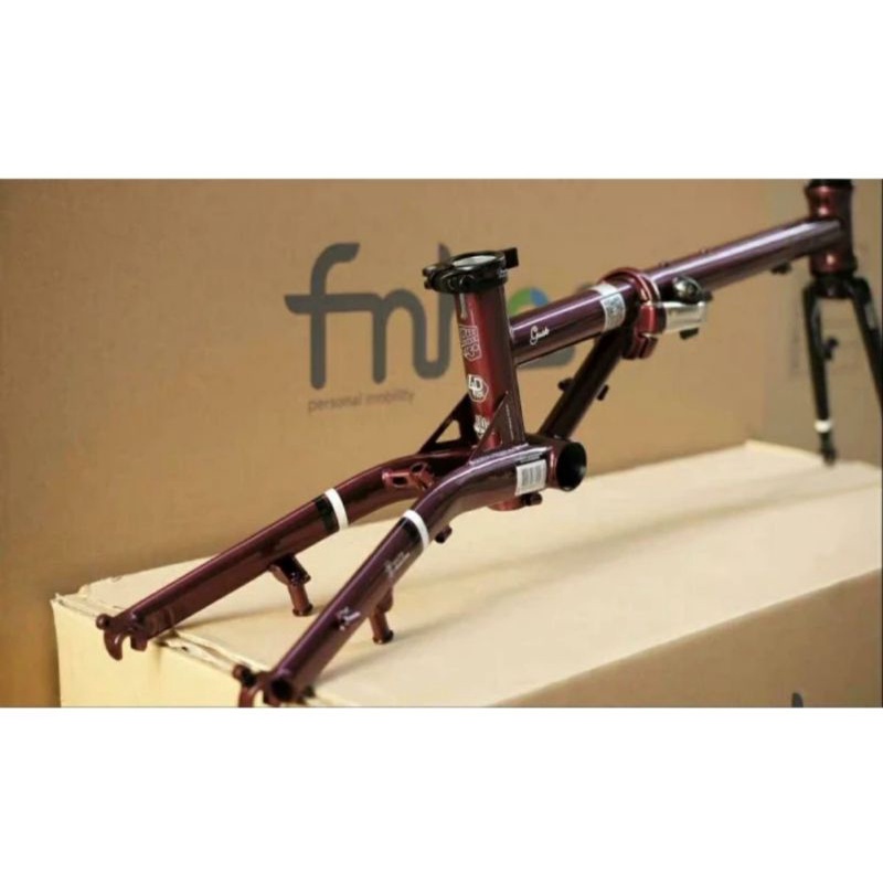 Frame Fnhon Gust V-Brake Red U-Brake (Baru)