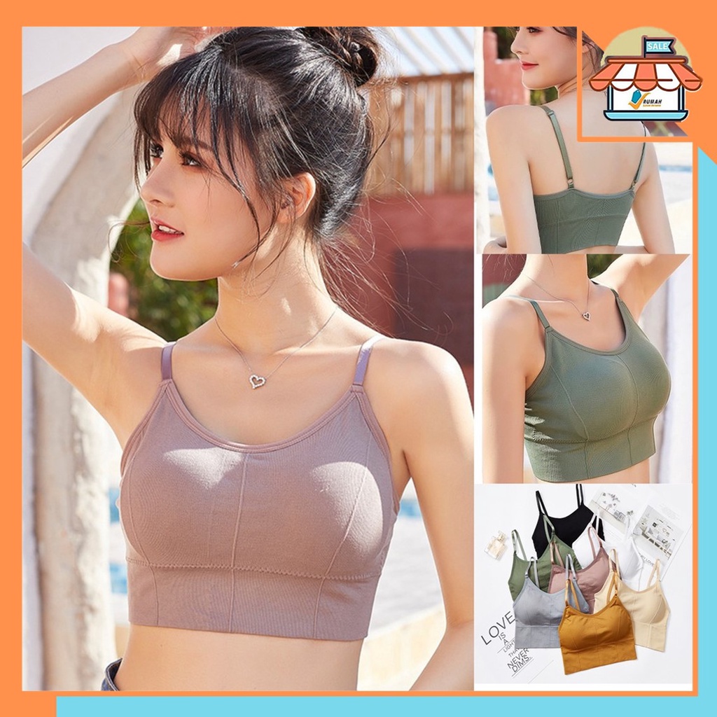 RSB BR096 Sport Bra BH Olahraga Pakaian Dalam Wanita Bra Bh Sport Yoga Gym Lari Wanita Murah