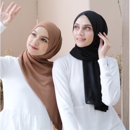 HIJAB / KERUDUNG PASHMINA CERUTY BABYDOLL
