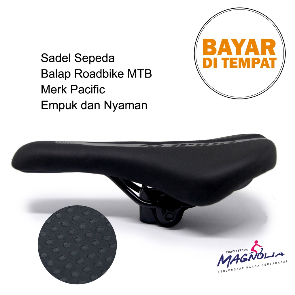 Jual Jok Sadel Sepeda Balap Roadbike Saddle Sadle Empuk Merk Pacific Shopee Indonesia