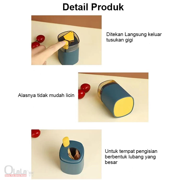 KOTAK PENYIMPANAN TUSUKAN GIGI OLL-0354