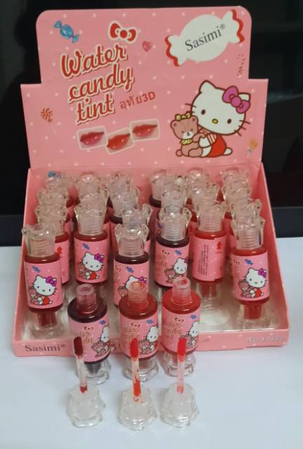 PROMO PER 6 PCS!!!LIP TINY CANDY HELLO KITTY/BUBLE MILK SASIMI 1849/S946