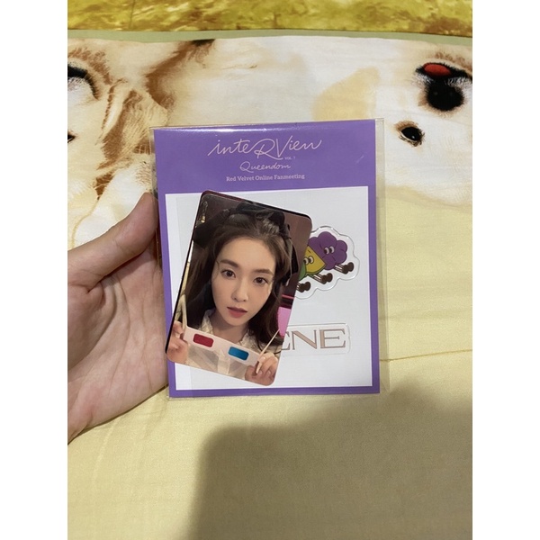 BOOKED‼️Epoxy sticker Irene red velvet pc seulgi photocard yeri wendy joy queendom merchadise