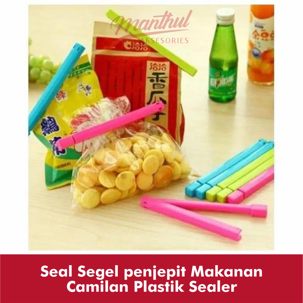 Seal Segel penjepit Makanan Camilan Plastik Sealer