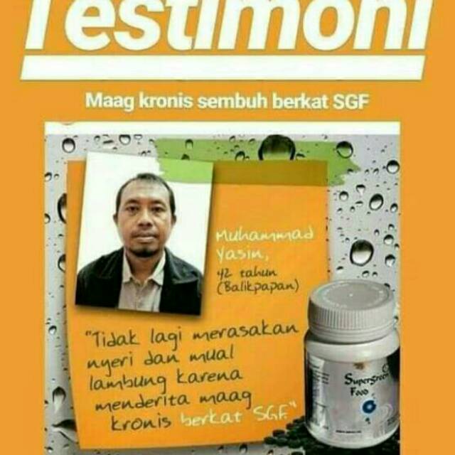 OBAT AS4M L4MBUNG HERBAL/ M44G 150 TABLET/ G3RD OB4T H3RBAL/ SUPERGREEN FOOD (SGF) Supl3men P4dat Gi