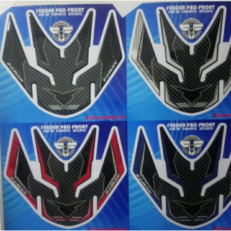 Stiker Sticker Resin Timbul Fender Spakbor Depan All New Nmax 2020 Top