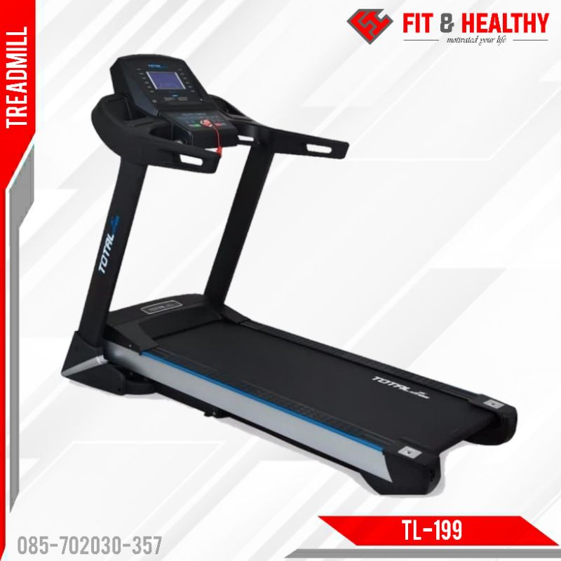 Treadmill TL-199 Alat Fitness Treadmill Elektrik Big Treadmill