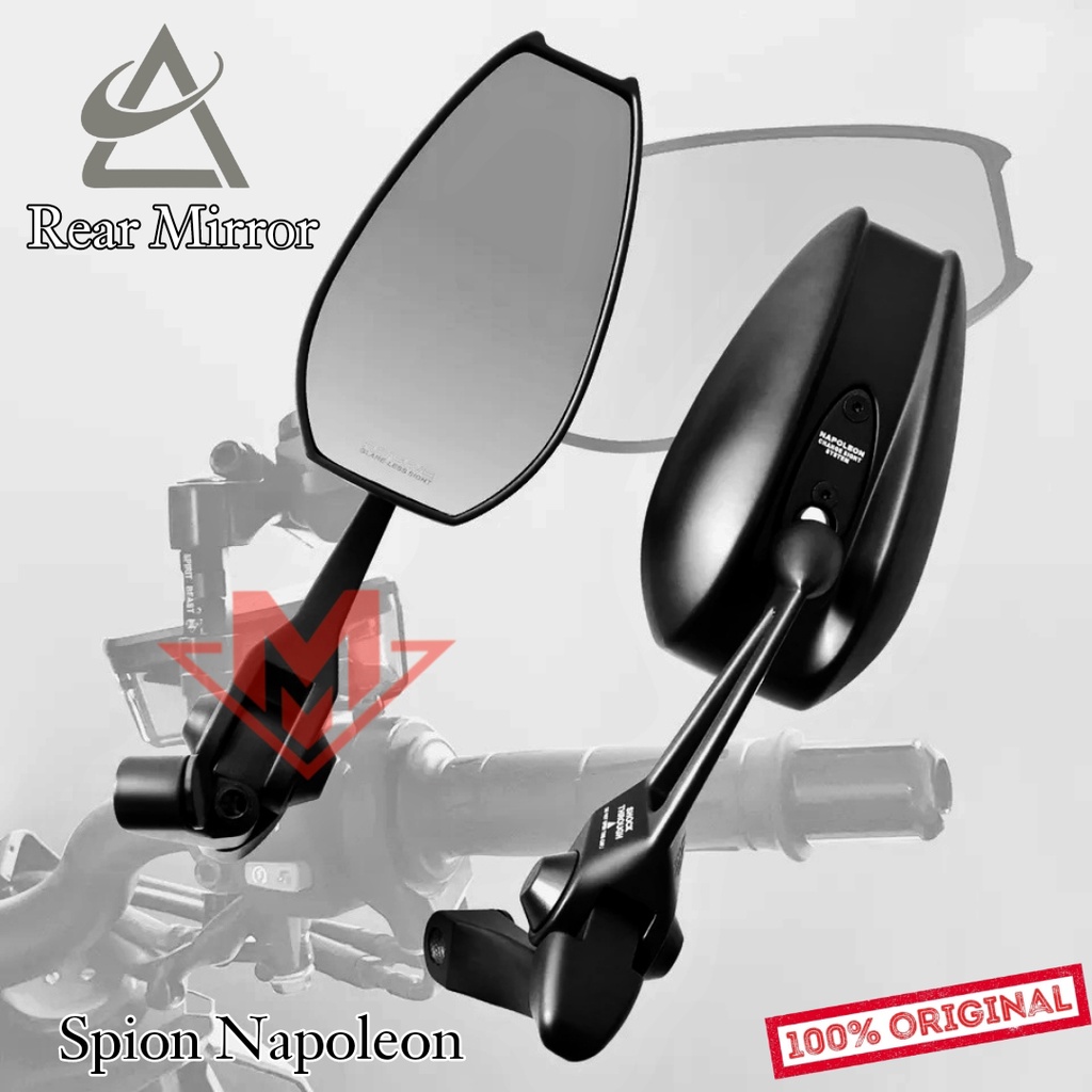 KACA SPION MOTOR VARIASI SPION NAPOLEON BAHAN FULL CNC COCOK UNTUK SEMUA JENIS MOTOR VARIO160 PCX NMAX AEROX XSR 155 DLL