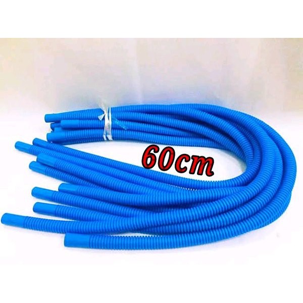 Selang biru spiral filter aquarium 60cm