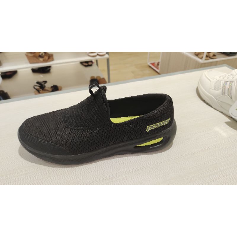 Bata Power, sepatu sneakers slip on pria,8286177