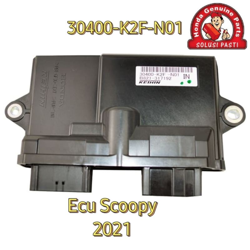 30400-K2F-N01 Ecu Scoopy 2021 sampai sekarang Ecu k2f