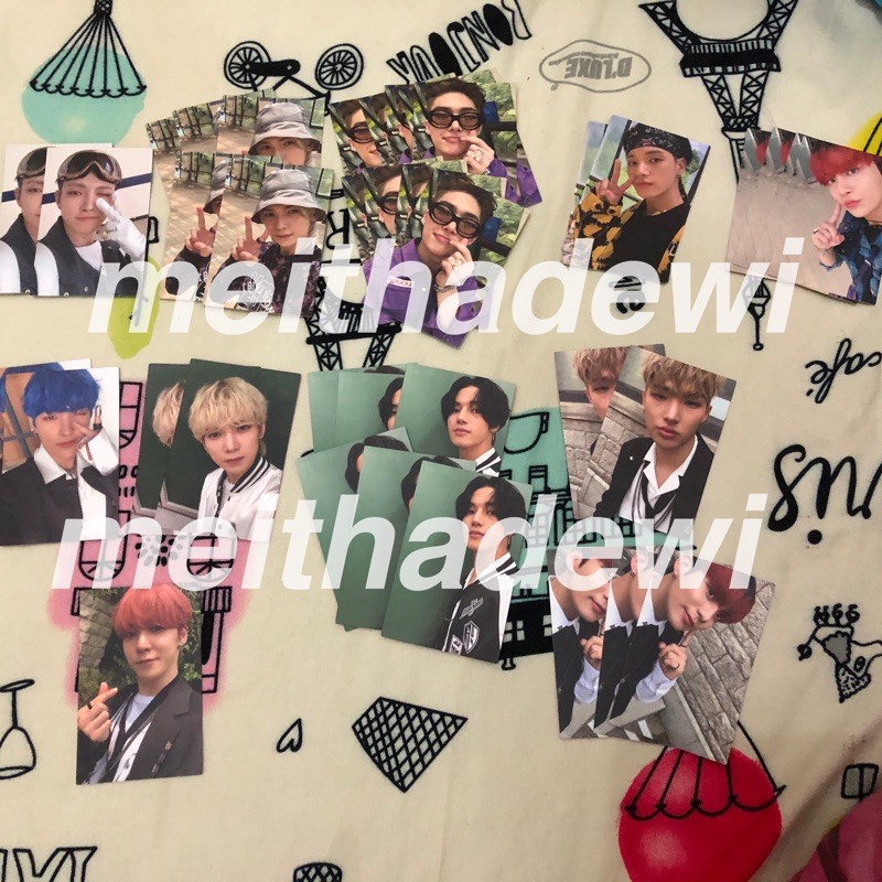 Ateez Photocard (PC) Fever MMT (MyMusicTaste) THANXX INCEPTION