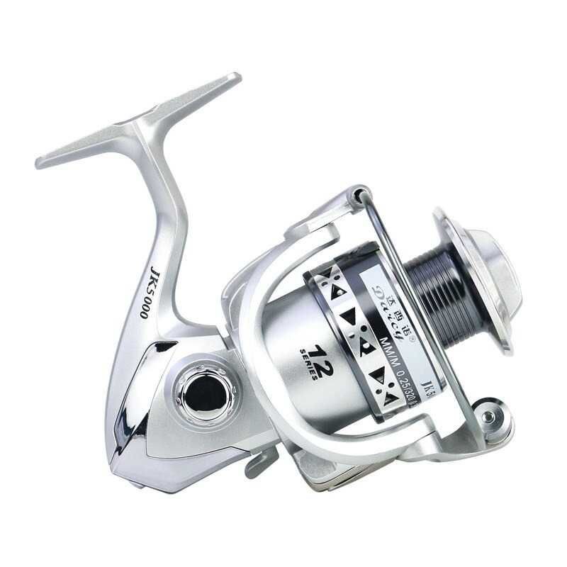 Reel Pancing Spinning Interchangeable Handle Rasio Gear 5.5:1 JK Series DAICY - 7RTH9ZBK