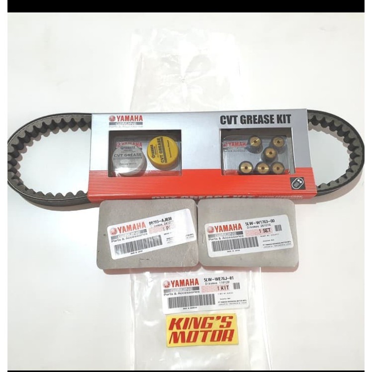 VBELT, ROLLER, GREASE (KOMPLIT) MIO,SOUL, FINO, NOUVO KARBU (5LW WE76)