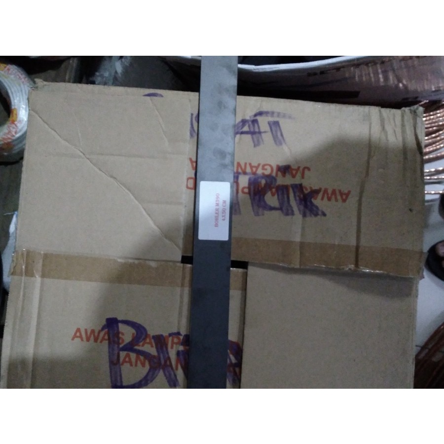 PLAT BAJA BOHLER M390 Anti karat ,kuat Tebal 3,5x 50x400mm cocok untuk pisau