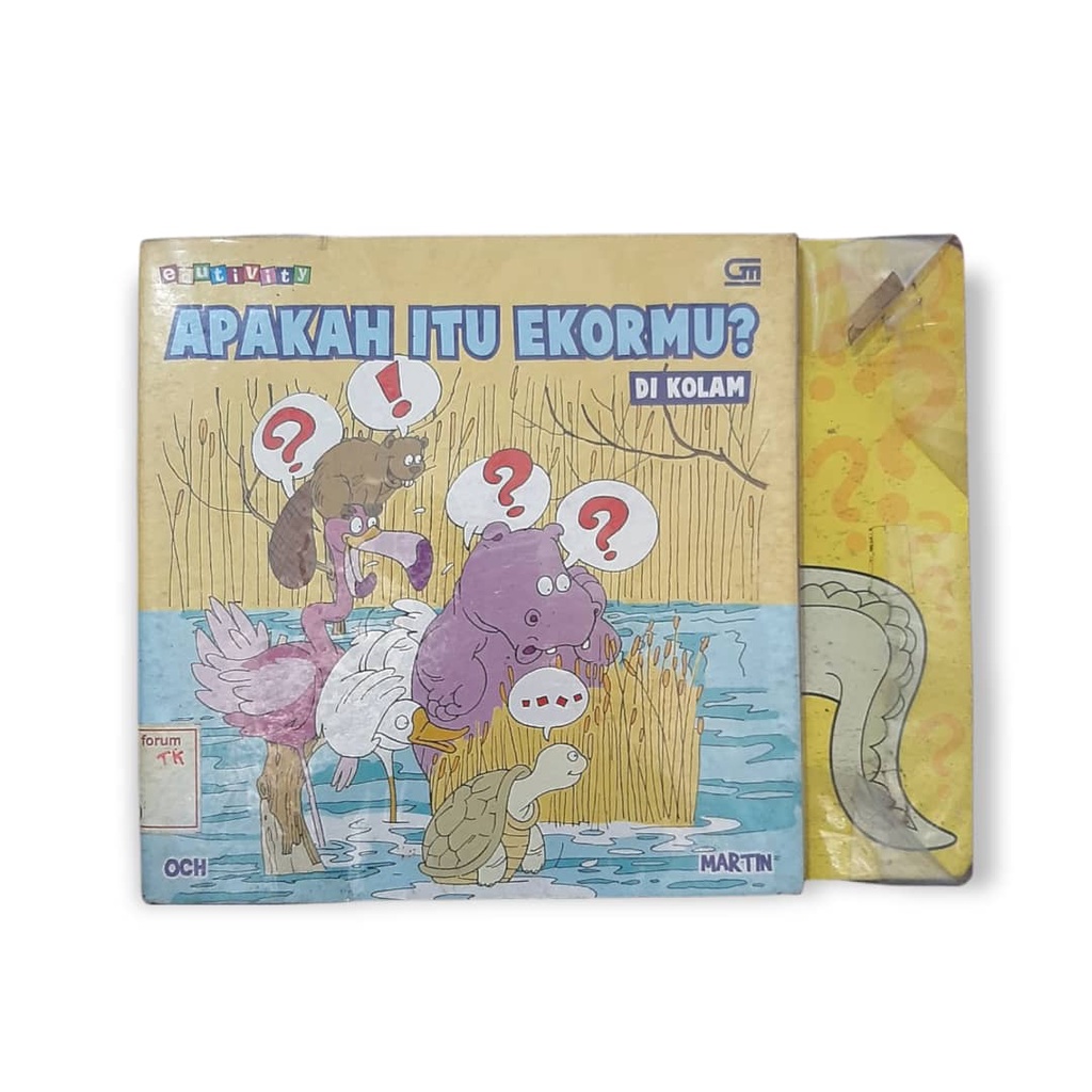 APAKAH ITU EKORMU? DI KOLAM - BUKU CERITA ANAK - BUKU PENGETAHUAN UNTUK ANAK - BUKU PRELOVED - BUKU 