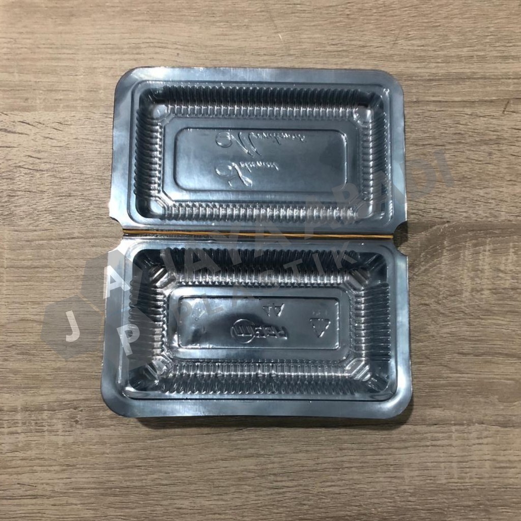 

Kotak Mika Plastik 4A Bening untuk Kue / Snack / Jajanan Tradisional
