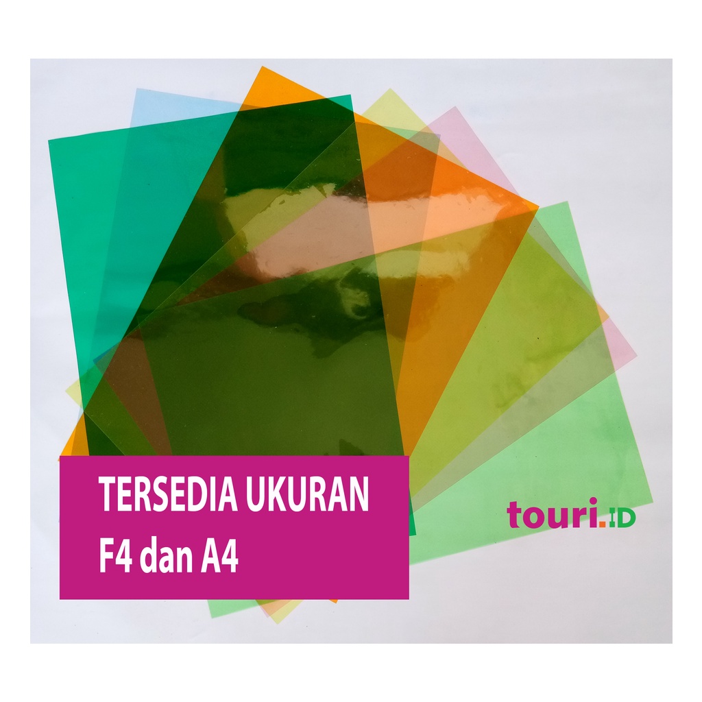 

[5 Lembar] Cover Mika / Mika Jilid / Mika Warna F4 / Mika Warna A4