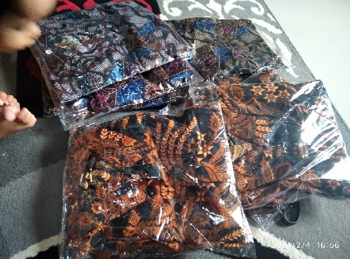 Baju Batik Ayah Anak Motif Abri Original Terbaru Batik Anak Terlaris