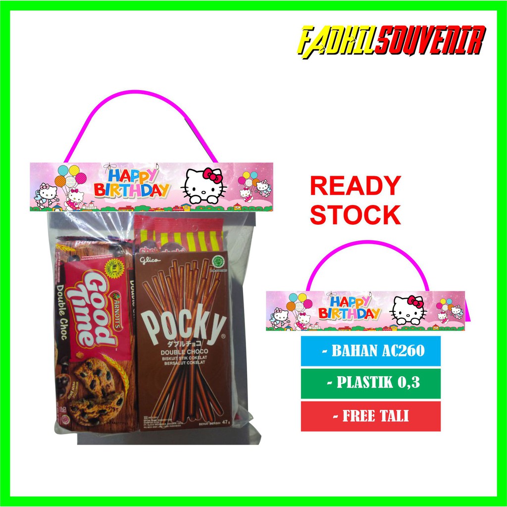 

(live6) ulang tahun | tas ulang tahun goodie bag Snack