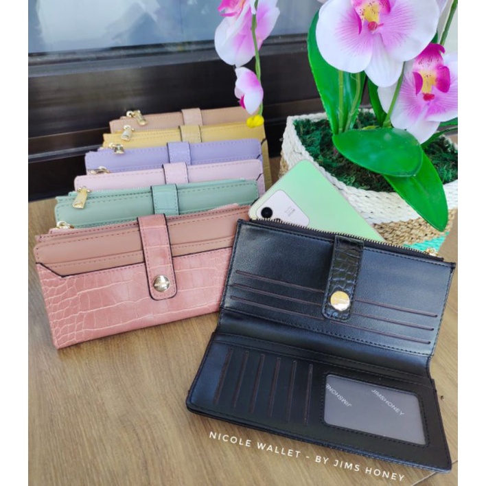 NICOLE WALLET DOMPET PANJANG JIMS HONEY JIMSHONEY TERBARU