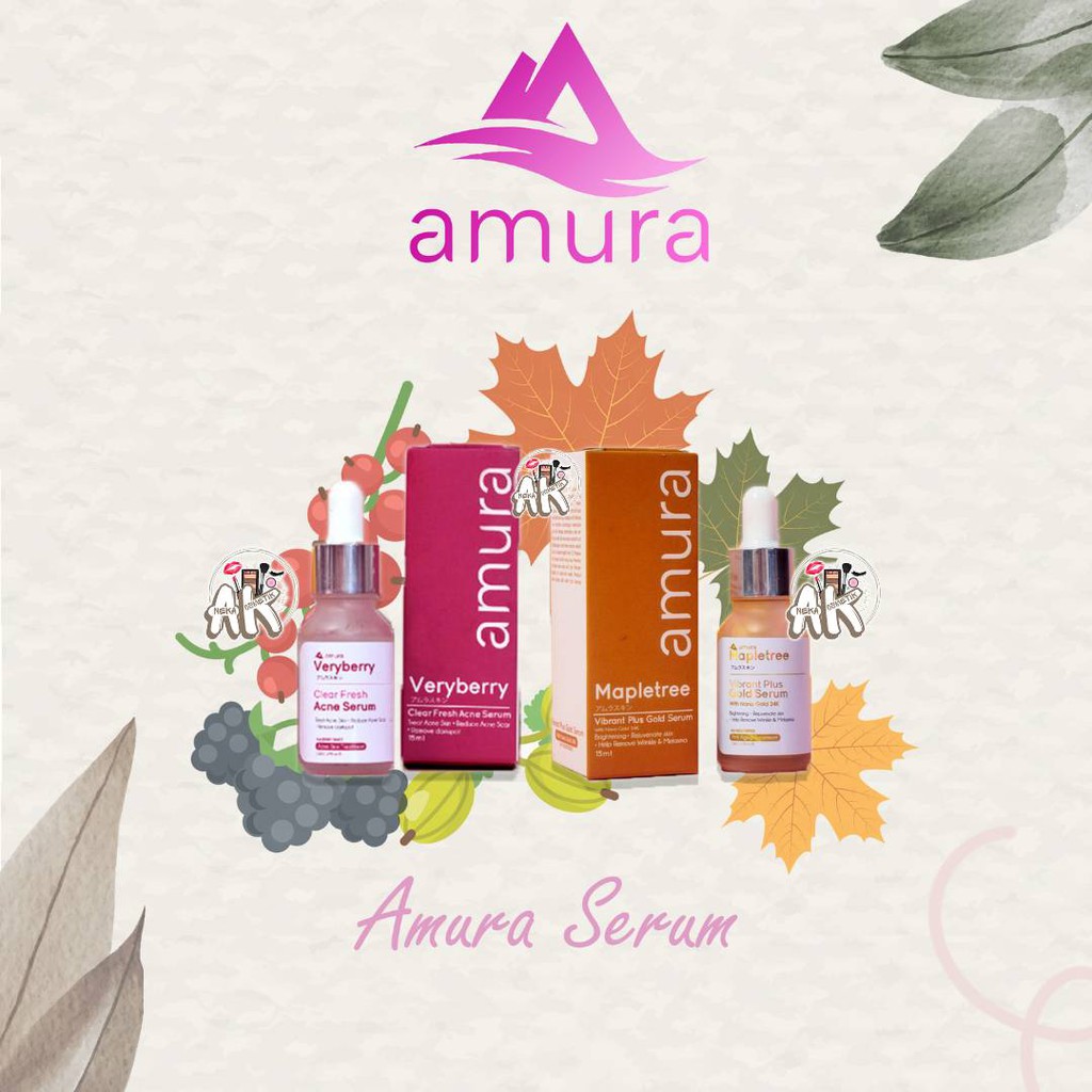 AMURA Expert Serum Gold Dan Acne 100% Original