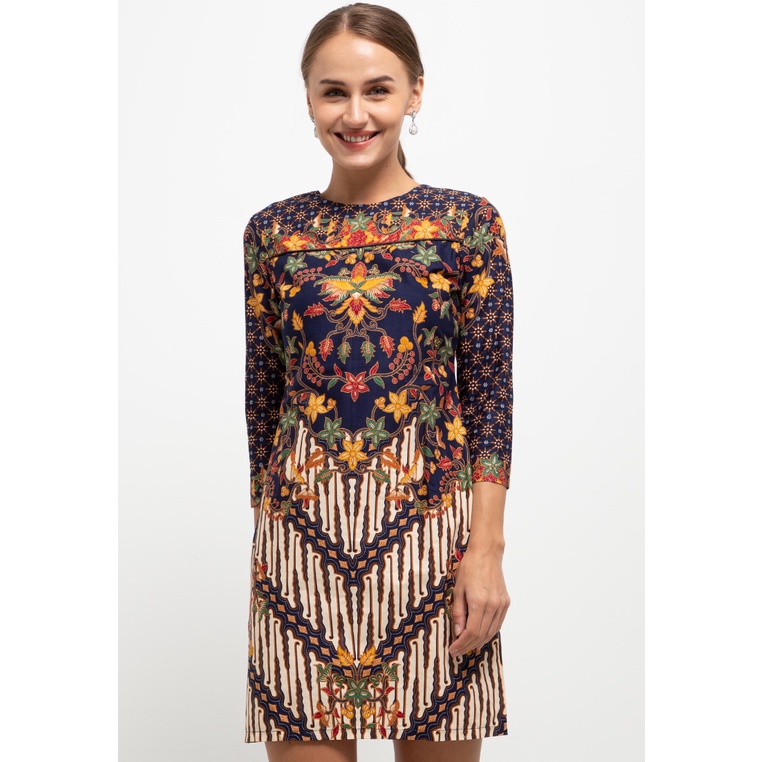 Arjuna Weda Dress Batik Kembang Truntum