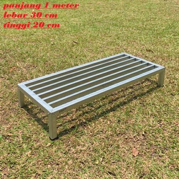 1 METER/LEBAR 30 CM/RAK POT BAJA RINGAN/RAK TANAMAN/RAK BUNGA MINIMALIS/RAK SERBAGUNA/STANDING POT/R