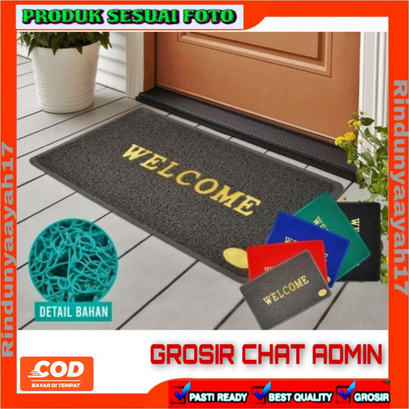 KESET WELCOME KESET BIHUN ANTI SLIP MURAH 100%ORIGINAL