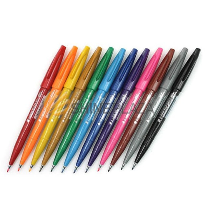

mdn Pentel Touch Brush Sign Pen - Kuas Lettering