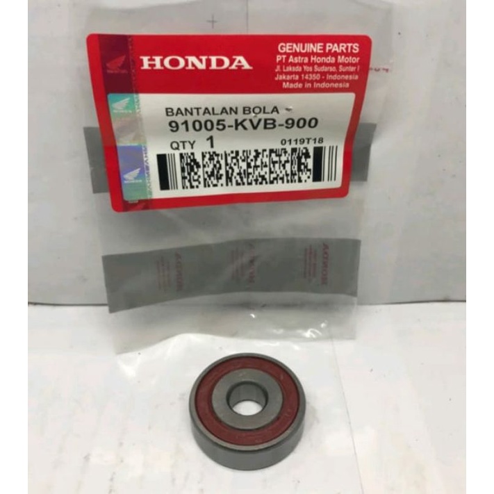 BEARING LAHER 6002-10 LAHER CVT HONDA BEAT/BEAT FI/BEAT ESP/BEAT POP/VARIO 125 KVB