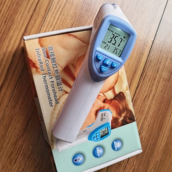 Termometer Infrared Gun / Thermo Gun / Termometer Tembak Non Contact