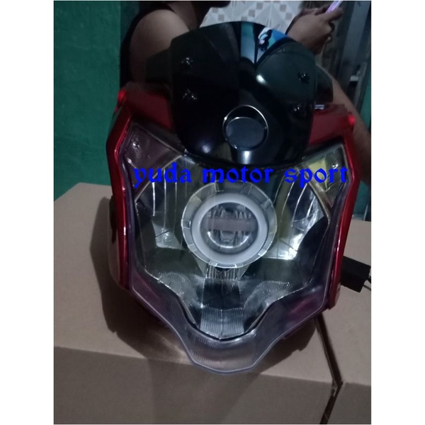 Reflektor new vixion advance/projie vixion/headlamp projie NVA/kepala projie new vixion advance