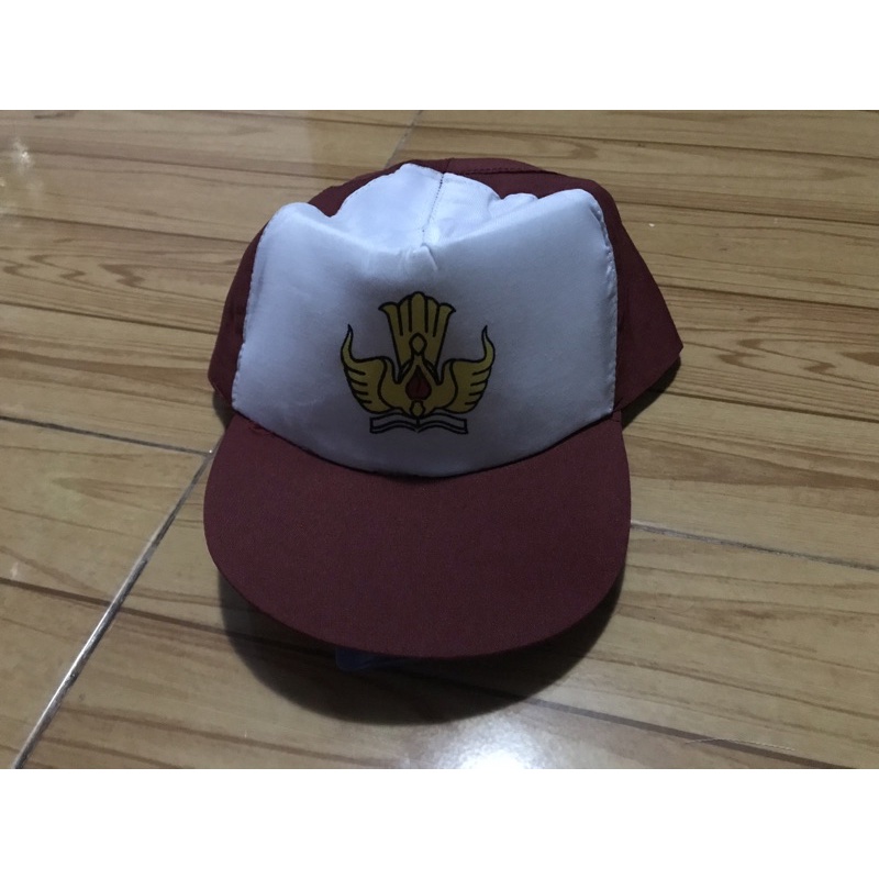 Topi sekolah SD sablon tutwuri