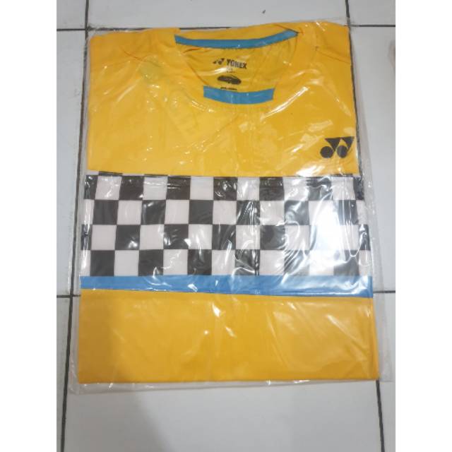 Baju Badminton Yonex Minion- kaos badminton yonex kaos yonex import