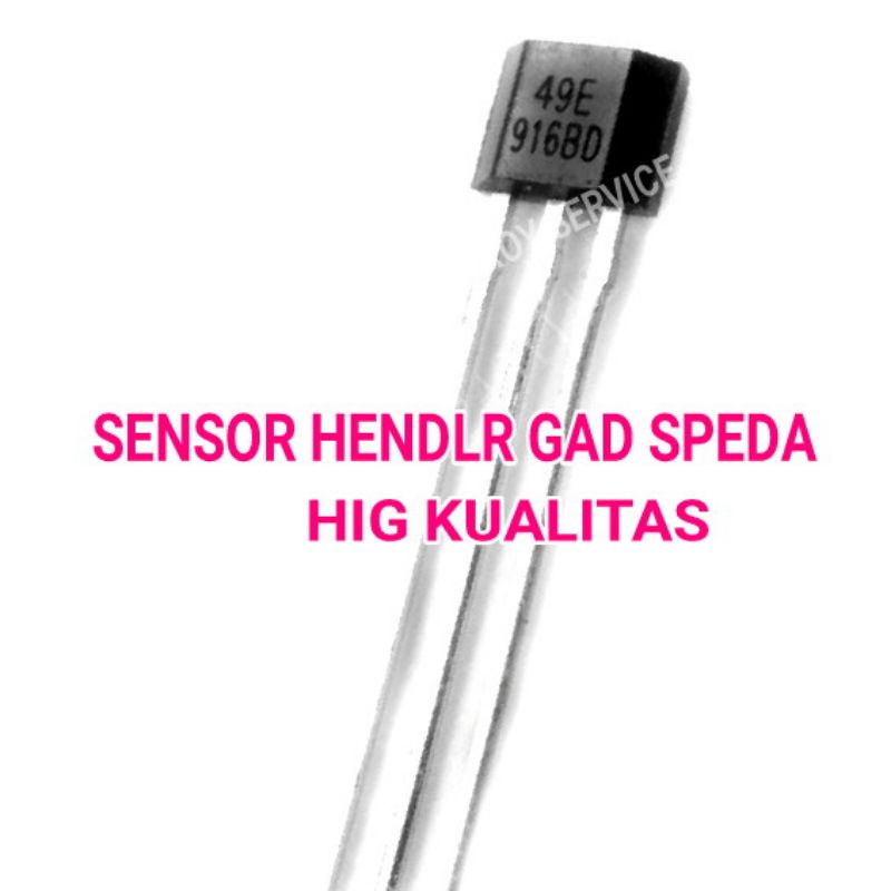 10pcs Linear Sensor 49E OH49E SS49E /  Hall Sensor Hall Effect Sensor